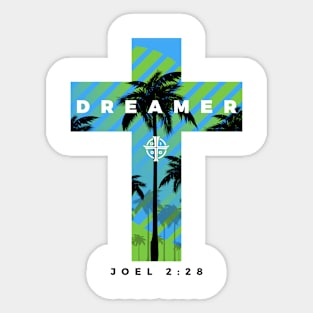 DREAMER | WHITE Sticker
